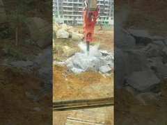 YTB140 최상위 타입 / 삼각형 수압 차단기 140 치젤, 슈트 19-26톤