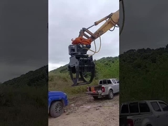 우잉 발굴기 잡기, 5-10/11-16 톤, 네 발톱 목재 잡기