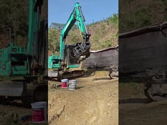 우잉 발굴기 잡기, 5-10/11-16 톤, 네 발톱 목재 잡기