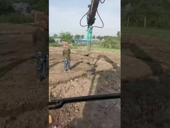 중국에서 만든 새 선형 굴착기