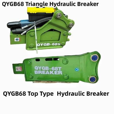 QYGB68 최상위 타입 / 삼각형 수압 브레이커 망치 68 찌질, 슈트 4-8 톤
